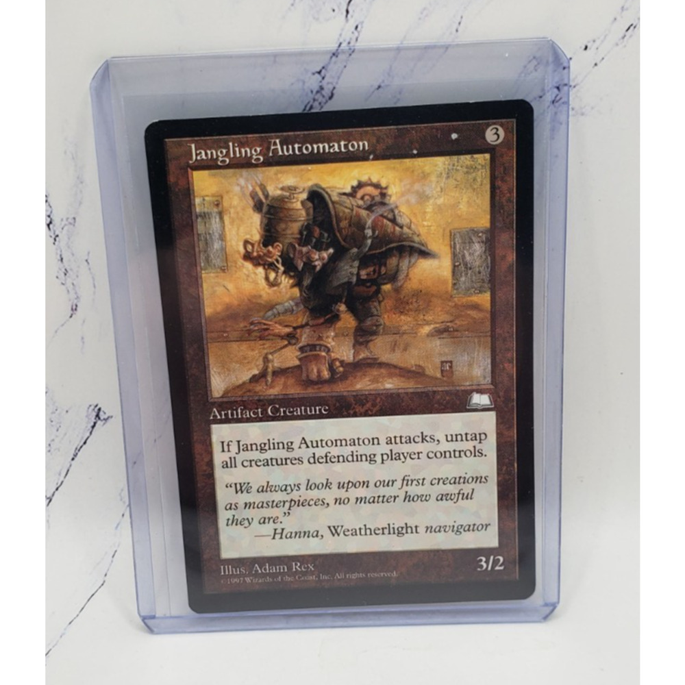 Magic the Gathering Jangling Automaton MTG Weatherlight
